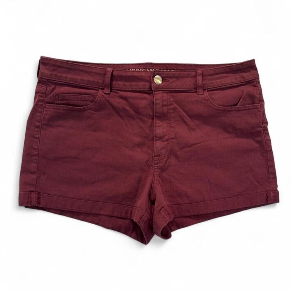 American Eagle Burgundy / Red Shorts